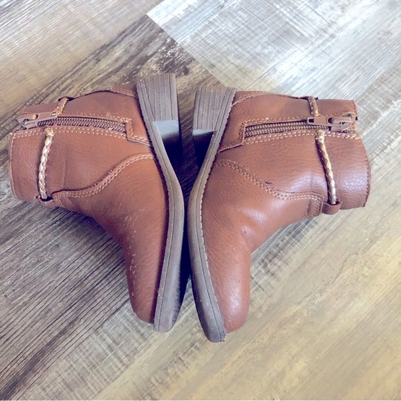 Oshkosh bgosh girls brown boho ankle boots size 8 - Picture 3 of 9